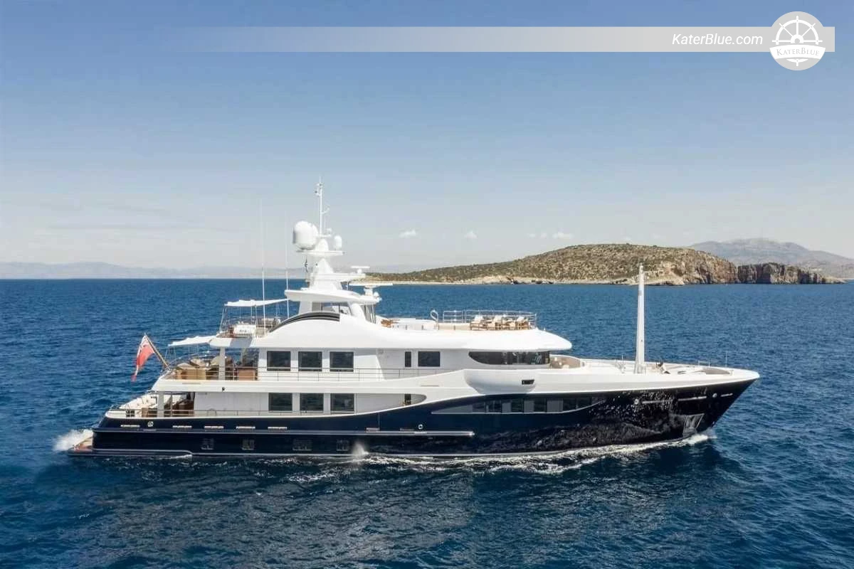 Amels 180 55m Luxury Yacht for Sale in Genoa, Italy – 2015 Build, 5 Cabins, Owner Balcony, Helipad & 4,500 NM Range