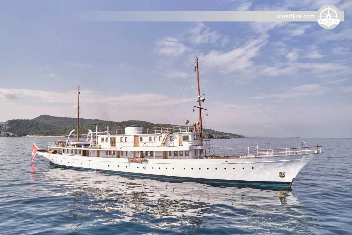 Ailsa Shipyard 55.4m 1902/2007 Refit Classic Luxury Motor Yacht for Sale in Athens, Greece