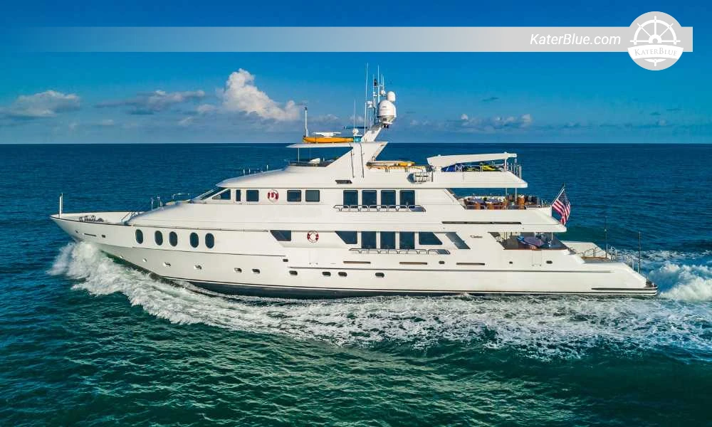 Christensen 44.2m Luxury Yacht for Sale – 2023 Refit, 5 Guest Cabins, United States Flag, Fort Lauderdale