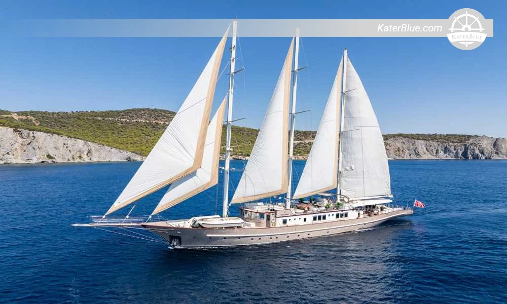 Aegean Yacht 62.21m 2009/2025 Refit Three-Masted Schooner for Sale in Nice, France