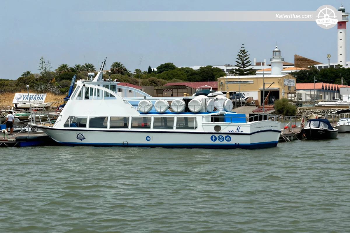 14m Passenger and Tourism Monohull for Sale in Andalusia, Spain - 57 Passenger Wooden Commercial Motor Boat