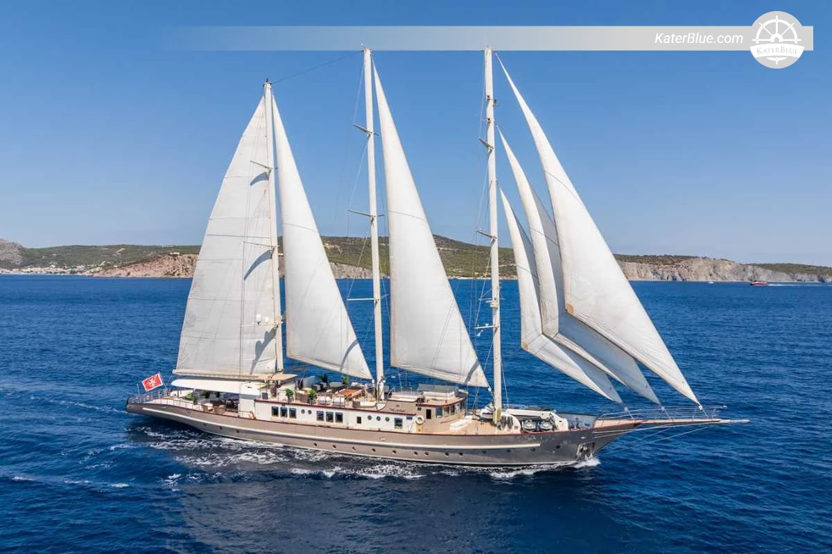 Aegean Yacht 62.21m 2009/2025 Refit Three-Masted Schooner for Sale in Nice, France