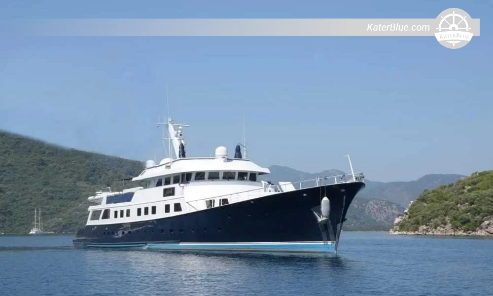 Nylen 46.51m Explorer Yacht for Sale – 2016 Refit, 5 Guest Cabins, Long-Range Steel Yacht, Bodrum