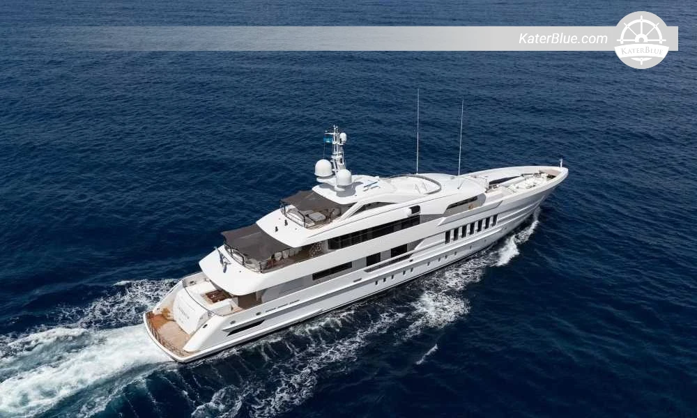 Heesen 55m Steel Luxury Yacht for Sale in Antibes, France – 2017 Build, 2023 Refit, 6 Cabins, 4,500 NM Range