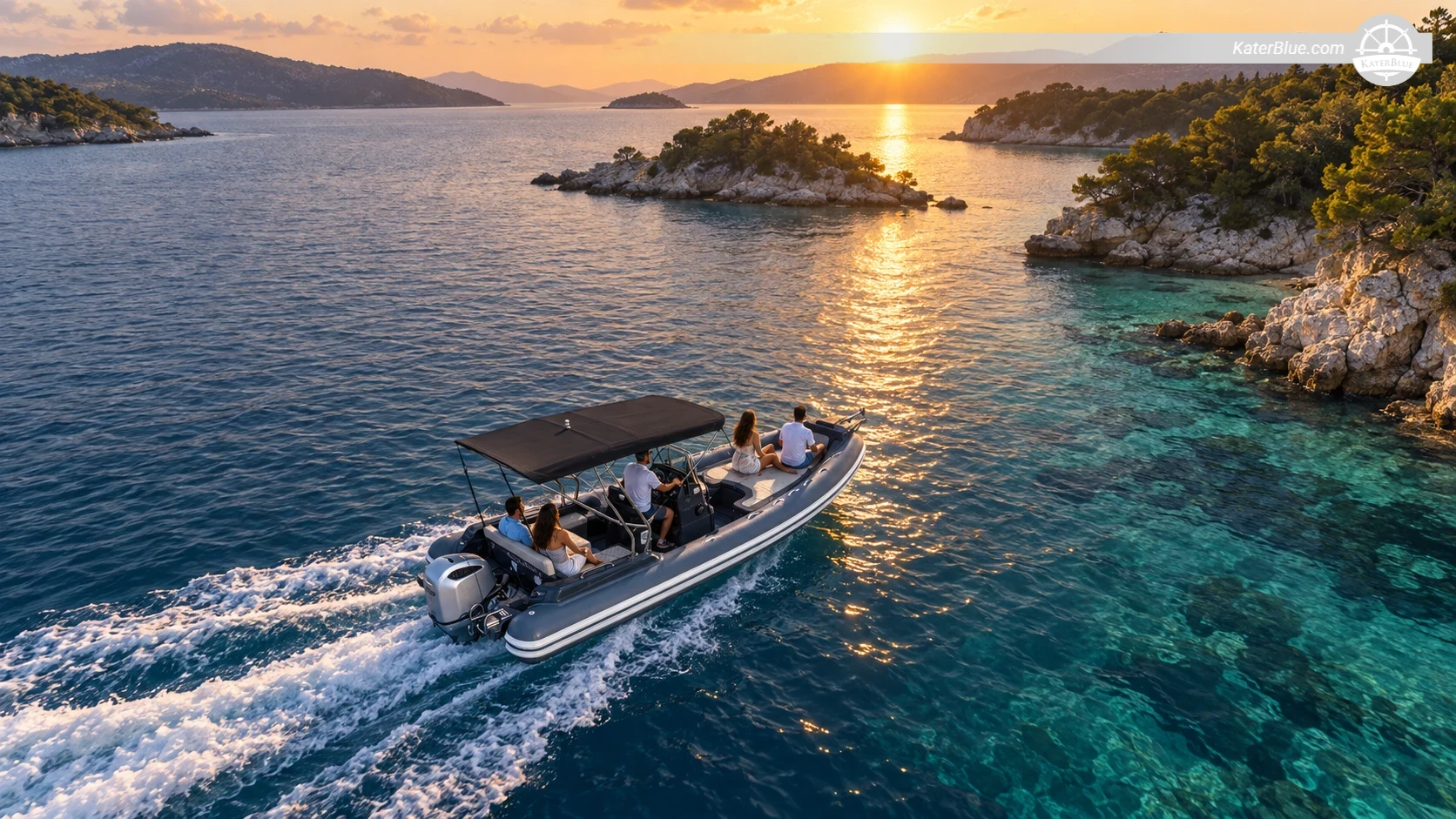 Private RIB Sunset Cruise in Sivota – Ionian Golden-Hour Escape