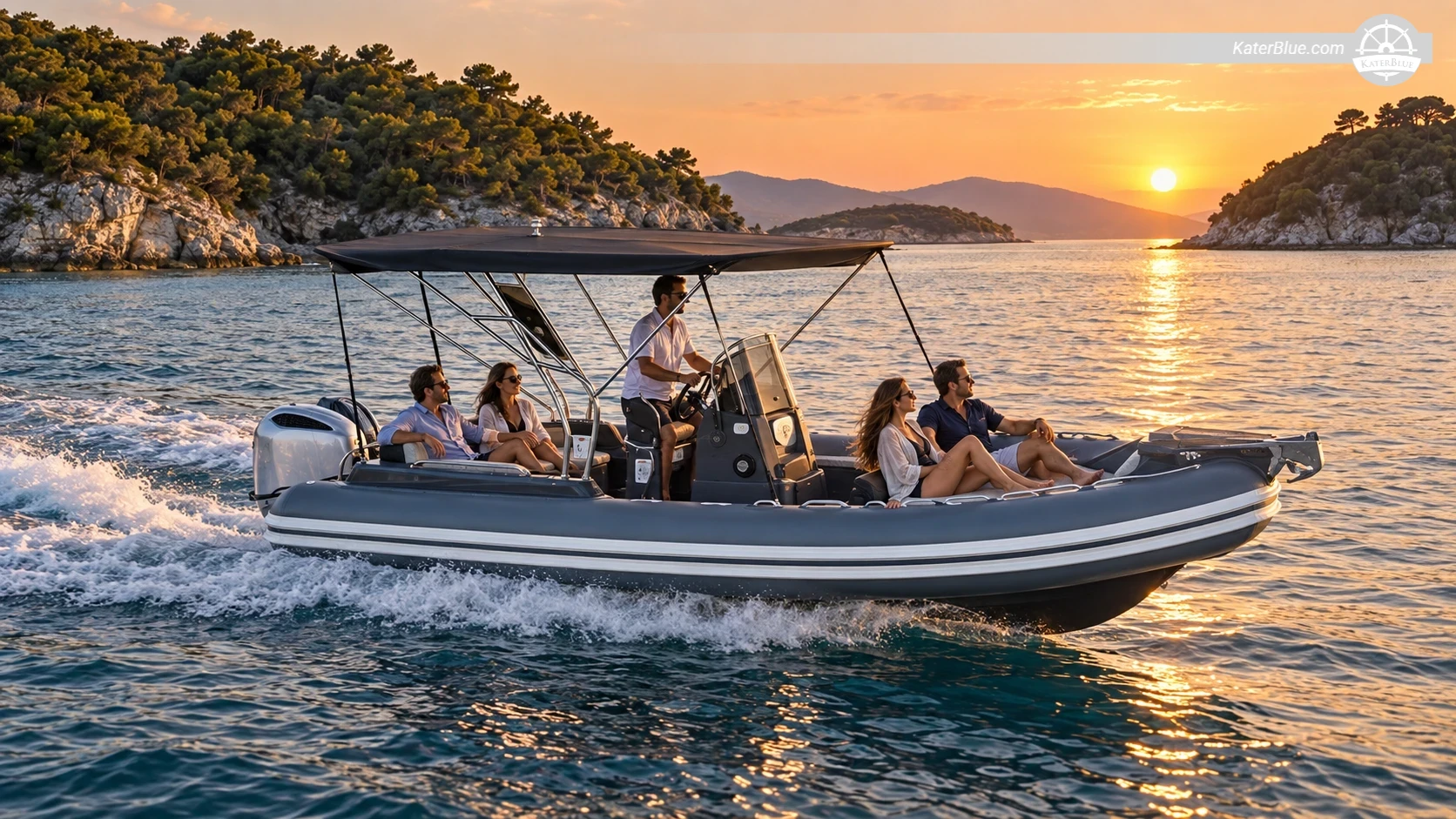Private RIB Sunset Cruise in Sivota – Ionian Golden-Hour Escape