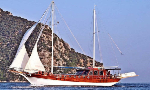 Noleggio caicco in legno Blue Voyage a Marmaris/Muğla, Turchia