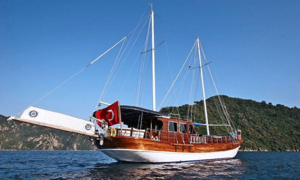 Noleggio caicco in legno Blue Voyage a Marmaris/Muğla, Turchia
