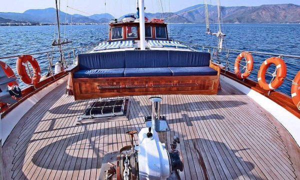 Noleggio caicco in legno Blue Voyage a Marmaris/Muğla, Turchia