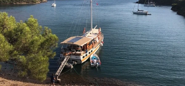 Noleggio caicco in legno Blue Voyage a Bodrum/Muğla, Turchia