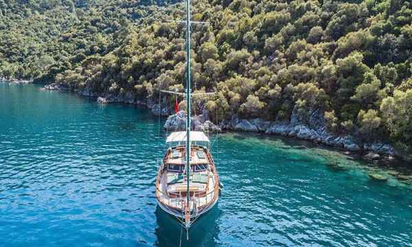 Noleggio caicco di charme e viaggio blu a Marmaris/Muğla, Turchia