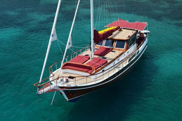 Czarter luksusowego drewnianego guletu w Bodrum/Muğla, Turcja