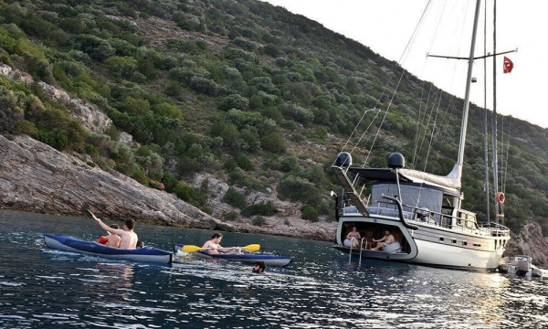 Luksusowy czarter butikowego guletu w Bodrum/Muğla, Turcja