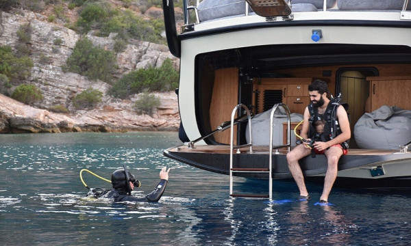 Luksusowy czarter butikowego guletu w Bodrum/Muğla, Turcja