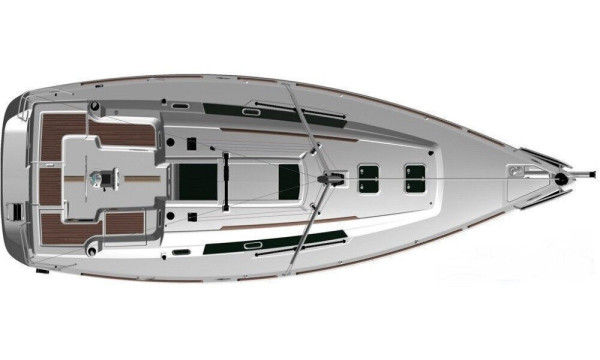 Blue Sailing Yacht Charter, Rental SailBoat for 8 people in Marmaris/Turkey