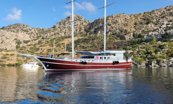 Noleggio caicco deluxe a Bozburun-Marmaris, Turchia