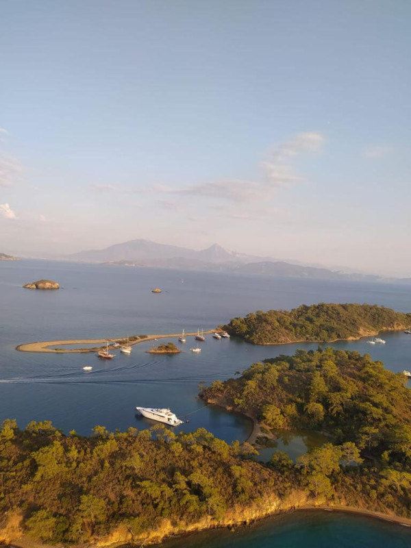 Tandem Parasail Activity in Gocek/Fethiye, Turkey