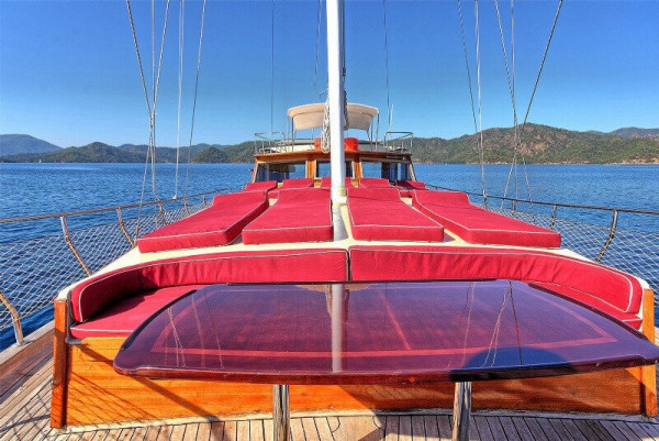Affascinante noleggio caicco nelle baie di Gocek per 6 ospiti a Gocek/Mugla, Turchia