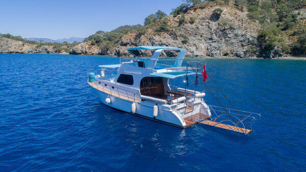 Denní soukromá plavba lodí, pronájem lodí ve Fethiye