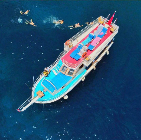 Erholsame und genussvolle tägliche Bootstour in Marmaris