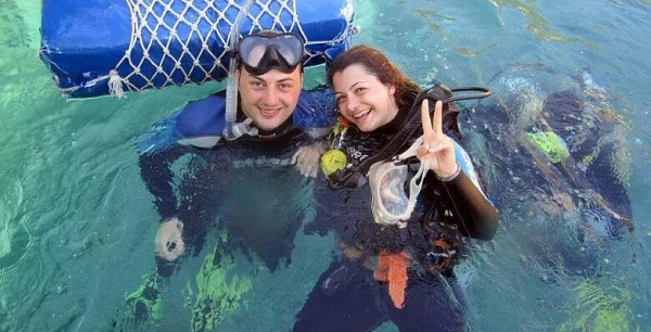 PADI SCUBA DUIKERCURSUS IN FETHIYE TURKIJE