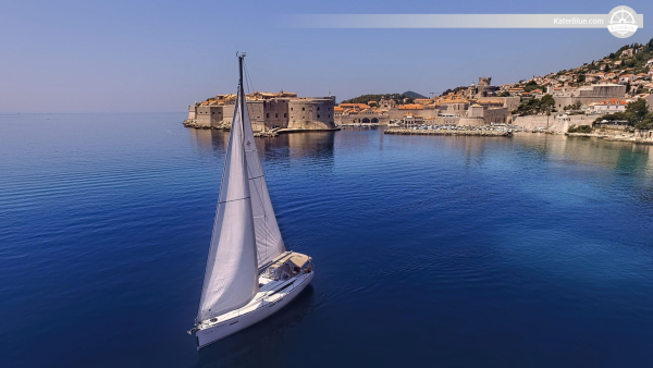 Aluguel de veleiro pela costa de Ston, 3 dias em Dubrovnik, Croácia.