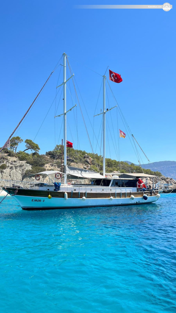 Gulet Special Day tour s jídlem Emir 1 charter v Kalkan, Kaş, Antalya, Turecko