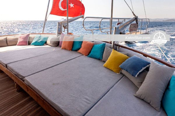 Prekrasan luksuzni gulet za jedrenje u Marmarisu, Mugla, Turska