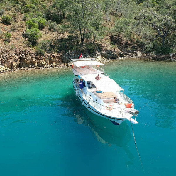 Noleggio caicco speciale giornaliero a Muğla, Fethiye, Göcek, Turchia