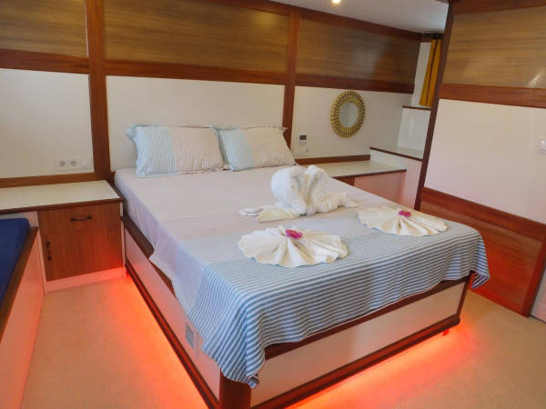 Blue Voyage Tour privato di 7 giorni con 6 cabine Gulet-Special Made-noleggio a Fethiye Turchia