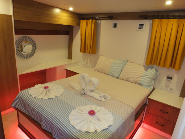 Blue Voyage Tour privato di 7 giorni con 6 cabine Gulet-Special Made-noleggio a Fethiye Turchia