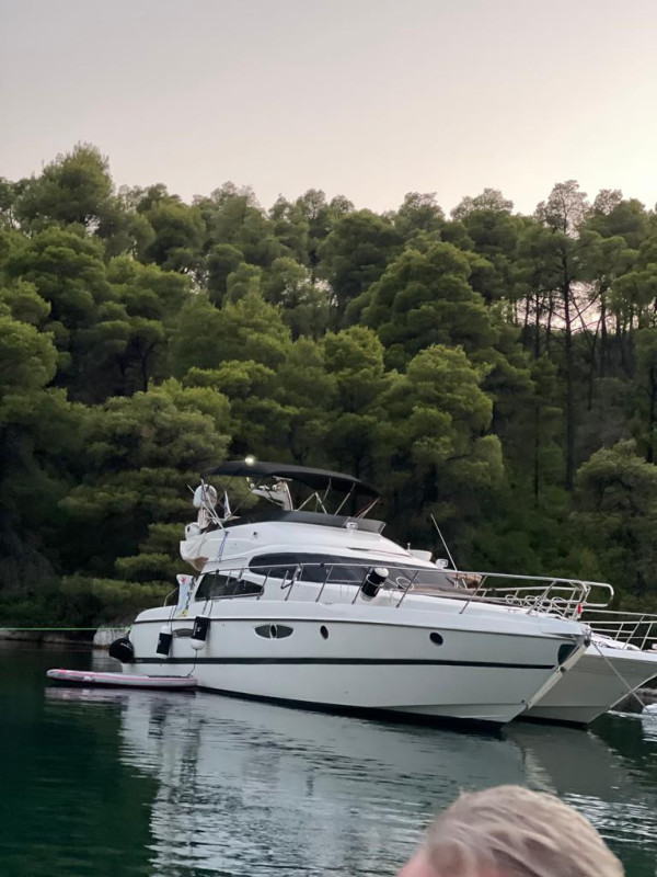 Stunning Cranchi Atlantique 50 '08 Flybridge Sale in Volos Port Greece
