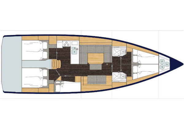Noleggio Barche Bavaria C45 (SR I)
