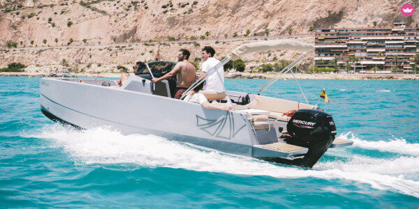 Impressive 8 Hours Sails on an Amazing motor boat without skipper in Málaga, Spain