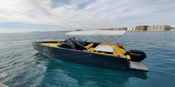 Impressive 8 Hours Sails on an Amazing motor boat with skipper in Málaga, Spain