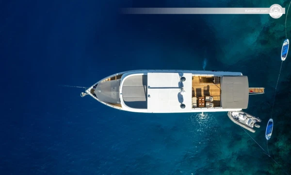 Luxe weekvakantie voor 8 gasten op de 22 meter lange trawler Yalikavak in Turkije