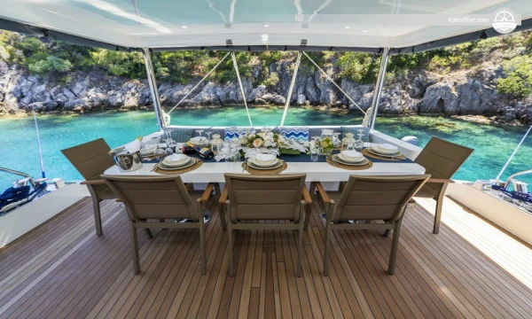 Luxe weekvakantie voor 8 gasten op de 22 meter lange trawler Yalikavak in Turkije