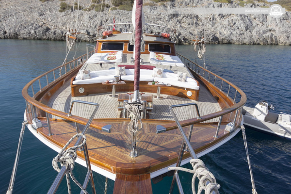 Delizie settimanali in barca a vela sulla Riviera Turca Gocek, Turchia