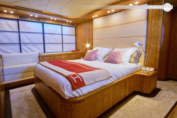 Wöchentliche Charter einer 23-Meter-Motoryacht für 7 Personen in Antibes, Frankreich