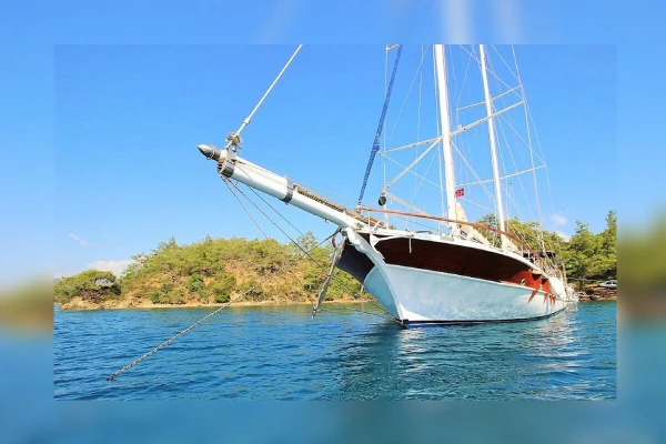 32 meter lång gulet öppnar för Blue-kryssning inklusive paddleboard Marmaris-Turkiet