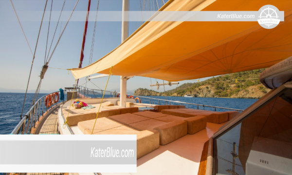 Luxury 26m gulet with 8 cabins weekly charter Fethiye Turkey