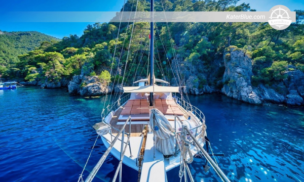 24m Wooden gulet weekly charter Fethiye Turkey