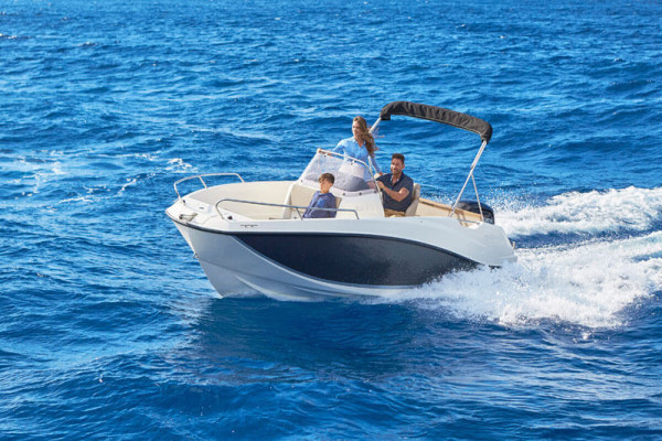 Quick silver boat for fantastic Blue cave tour Kotor-Montenegro
