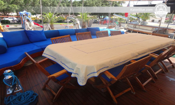 23m Luxury gulet weekly skippered charter Bodrum Turkey