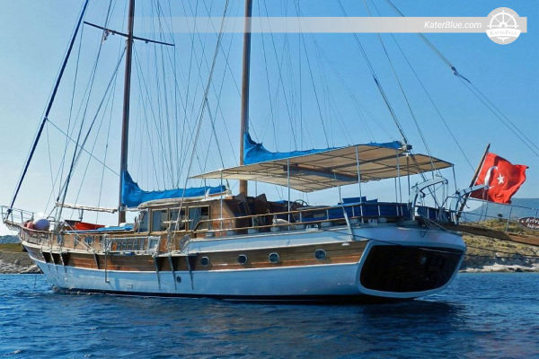 23m Luxury gulet weekly skippered charter Bodrum Turkey
