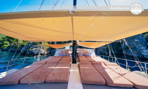 24m wooden gulet weekly charter offer Fethiye Turkey