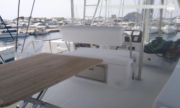 Nautitech 45ft catamaran skippered charter Yalikavak Turkey