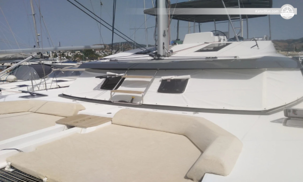 Nautitech 45ft catamaran skippered charter Yalikavak Turkey