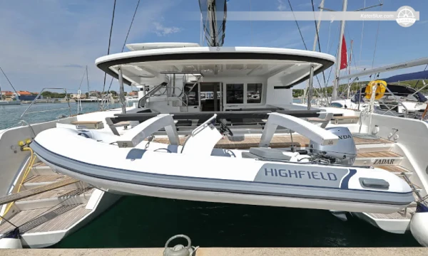 Luxury catamaran overnight sailing voyage Sukosan Croatia