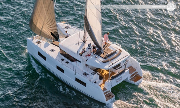 Catamaran (Lagoon 46) Bareboat charter from Lefkas marina, Lefkada, Greece